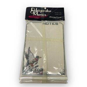 Stoney Creek Collection Refrigerator Memo Duck Notes Embroidery Needlepoint Kit